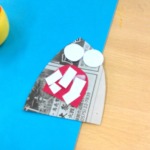 新聞紙で制作！✂️