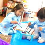 絵の具あそび🖌️