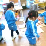 廃品を使ってあそびました